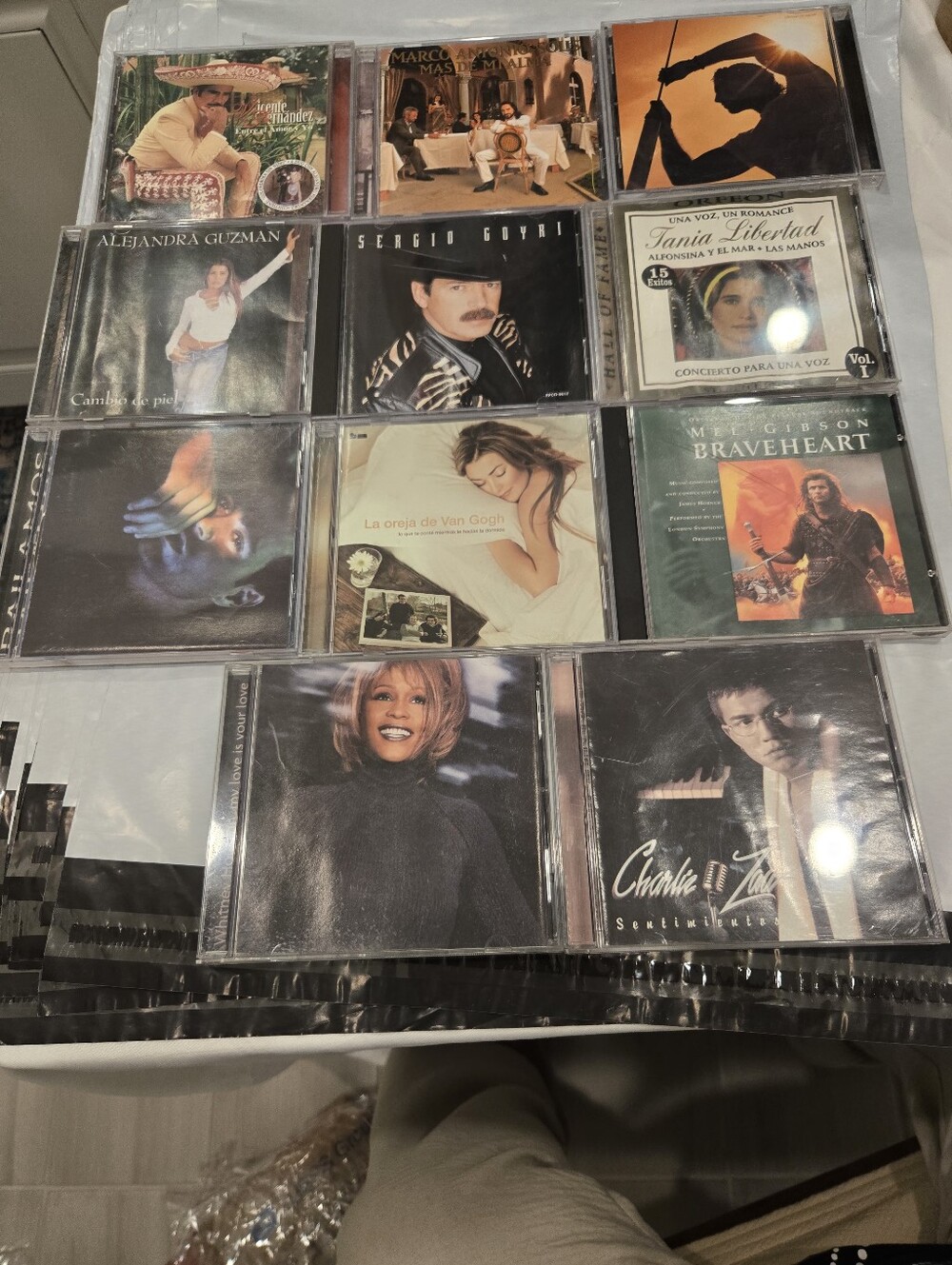 Latin Pop, Assorted Music CD Collection - Various Artists - Black/Clear Cases
